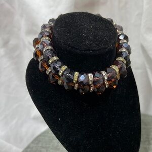Stretch Bracelets Schwitzky Crystals with Silver Randells Amazingly Stunning.
